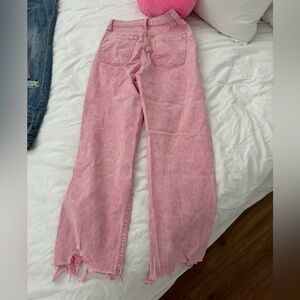 wild fable distressed straight leg jeans